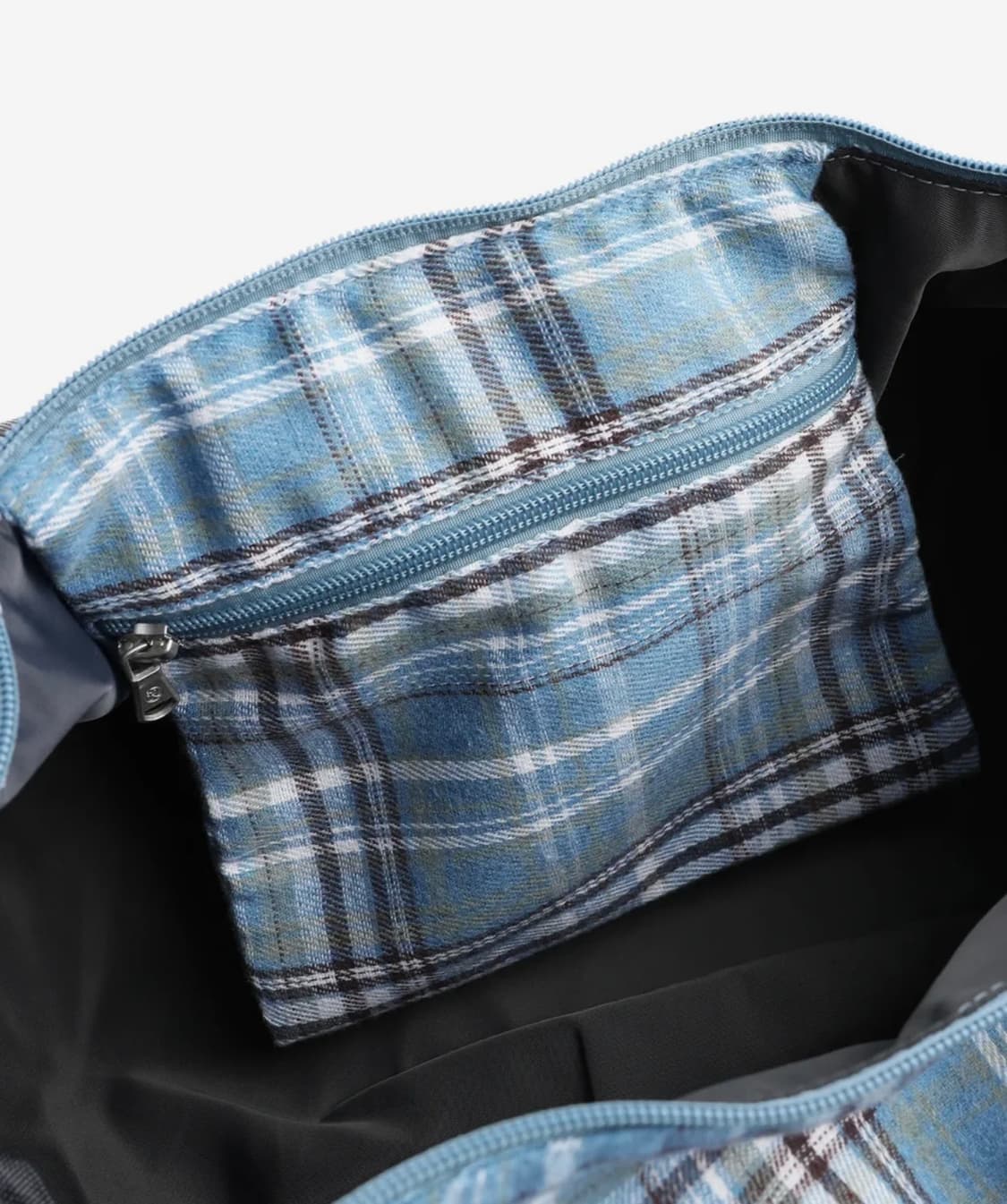 엑스톤즈 XTA100 체크 더플 백 블루 상품이미지5