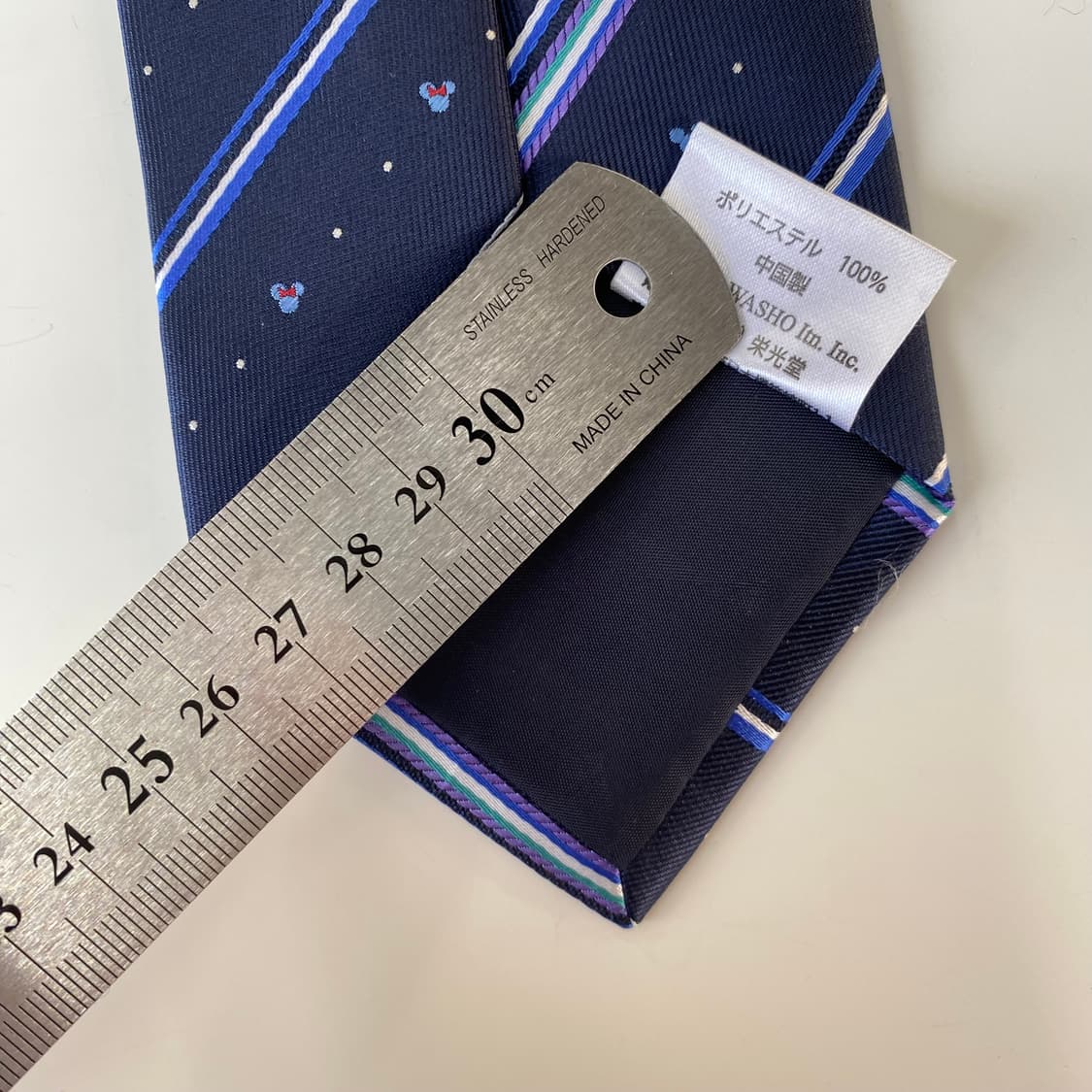 디즈니 캐릭터미키마우스 실크넥타이 8.3cm 상품이미지7