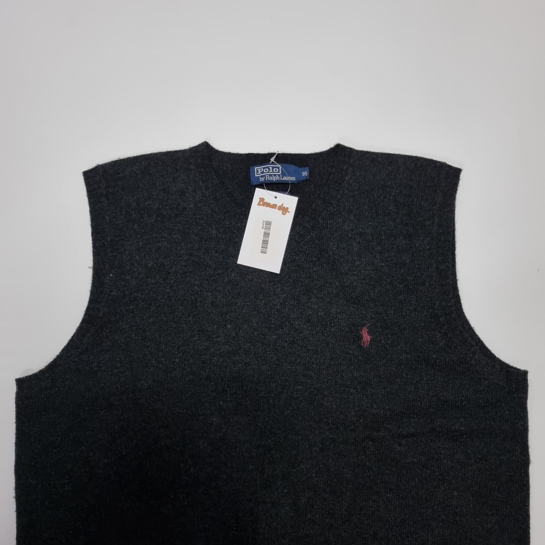 폴로 니트 조끼  상품이미지3