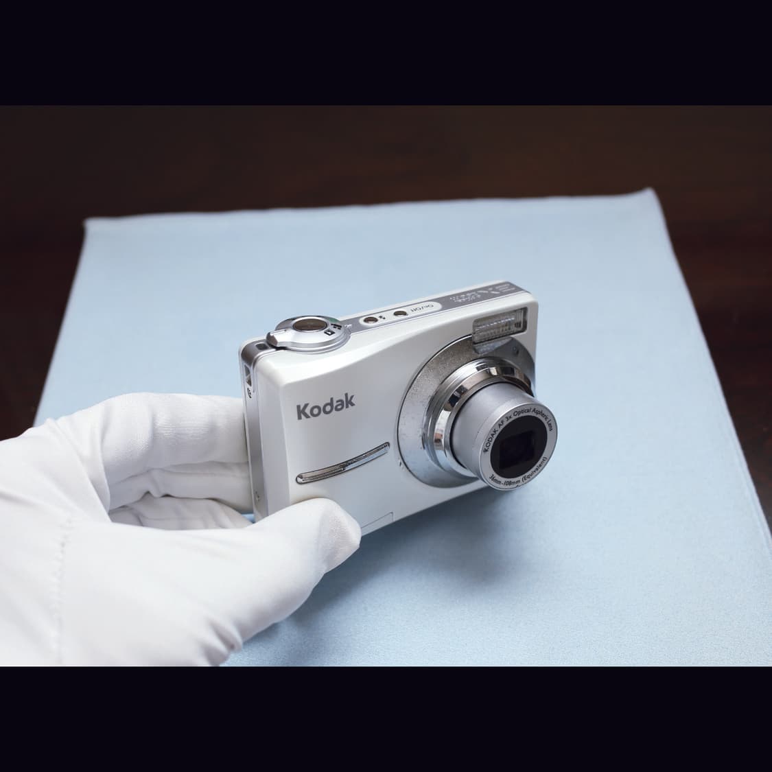레어<준 민트급><카리나>코닥 C713 펄 화이트 빈티지 디카 상품이미지2