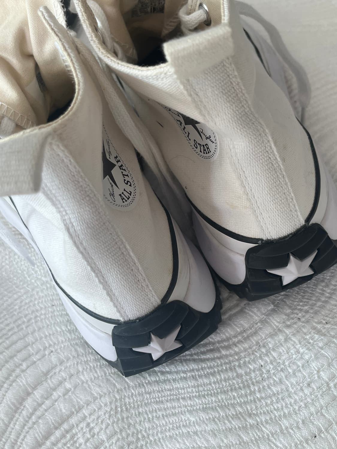 컨버스 런스타 하이크 흰색 상품이미지4