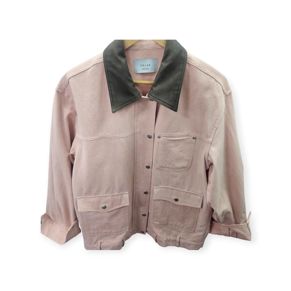 코듀로이 카라 데님 자켓 체크 안감 빈티지 

 상품이미지3