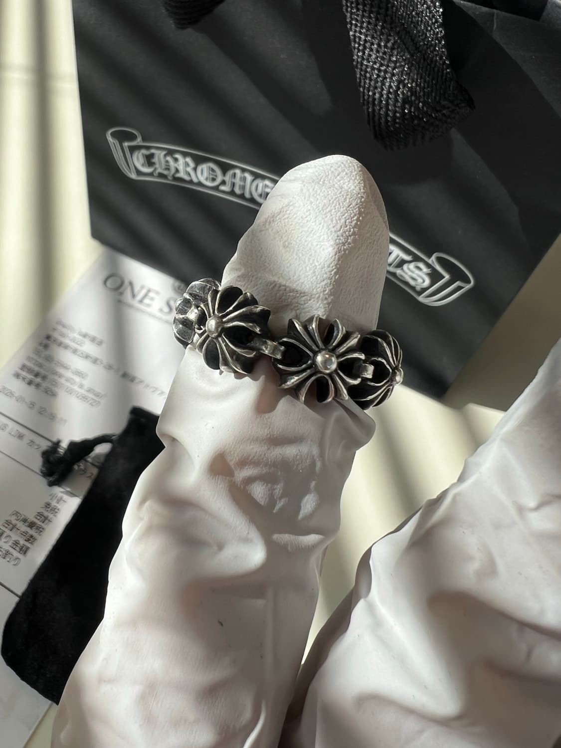 [7링크 ks24] 크롬하츠 C O PLUS LINK링 상품이미지2