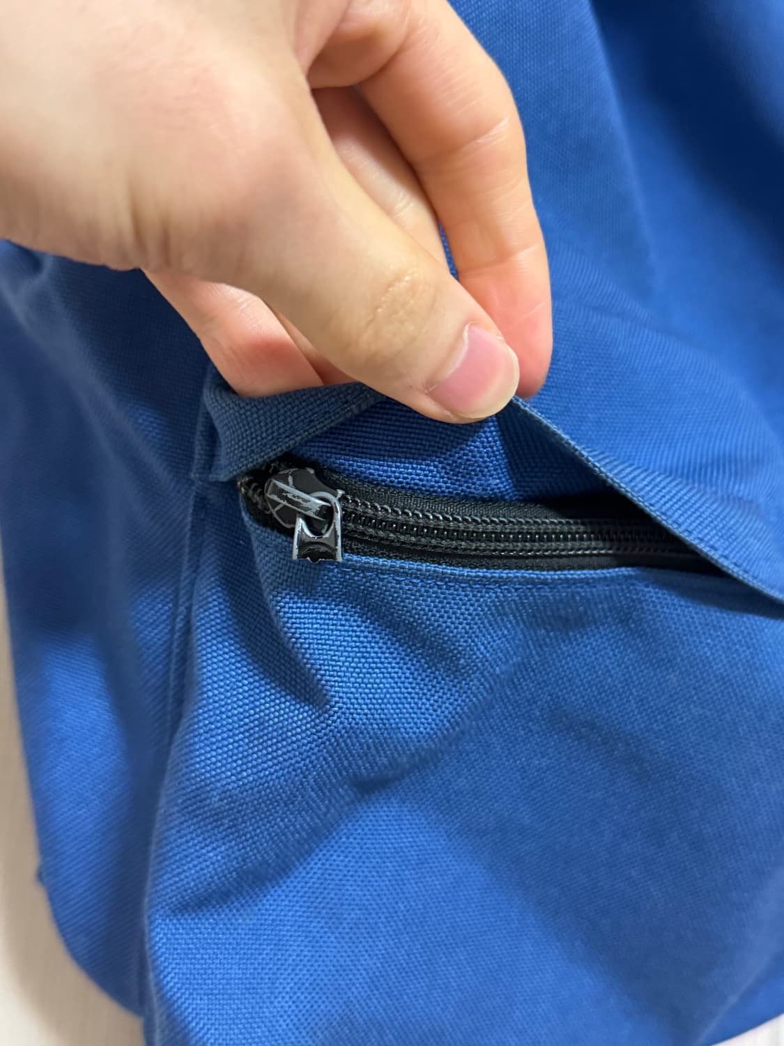 M 꼼데가르송 옴므 플러스 백팩 블루 상품이미지4