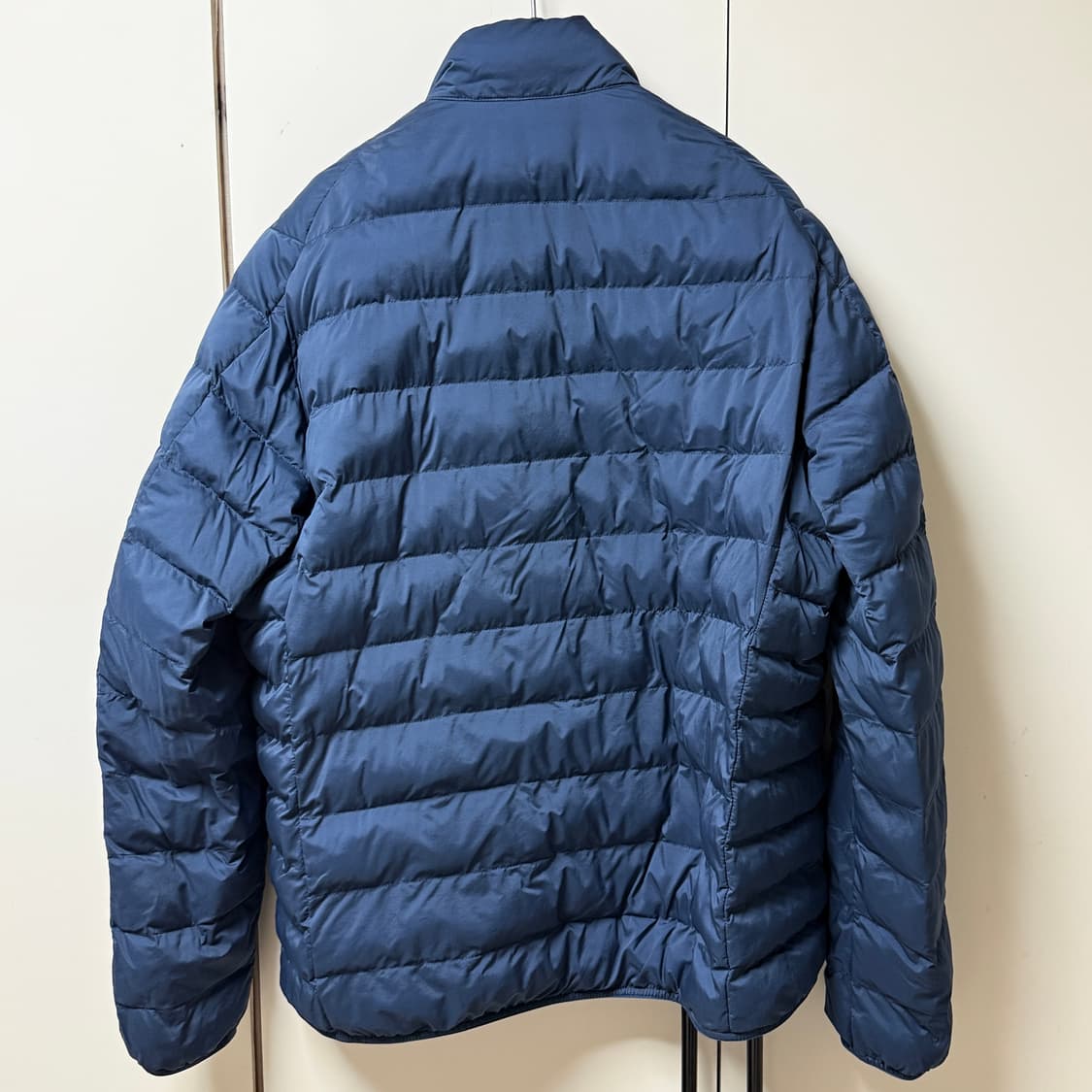 유니클로 퍼프테크 패딩 블루 XL사이즈 상품이미지7