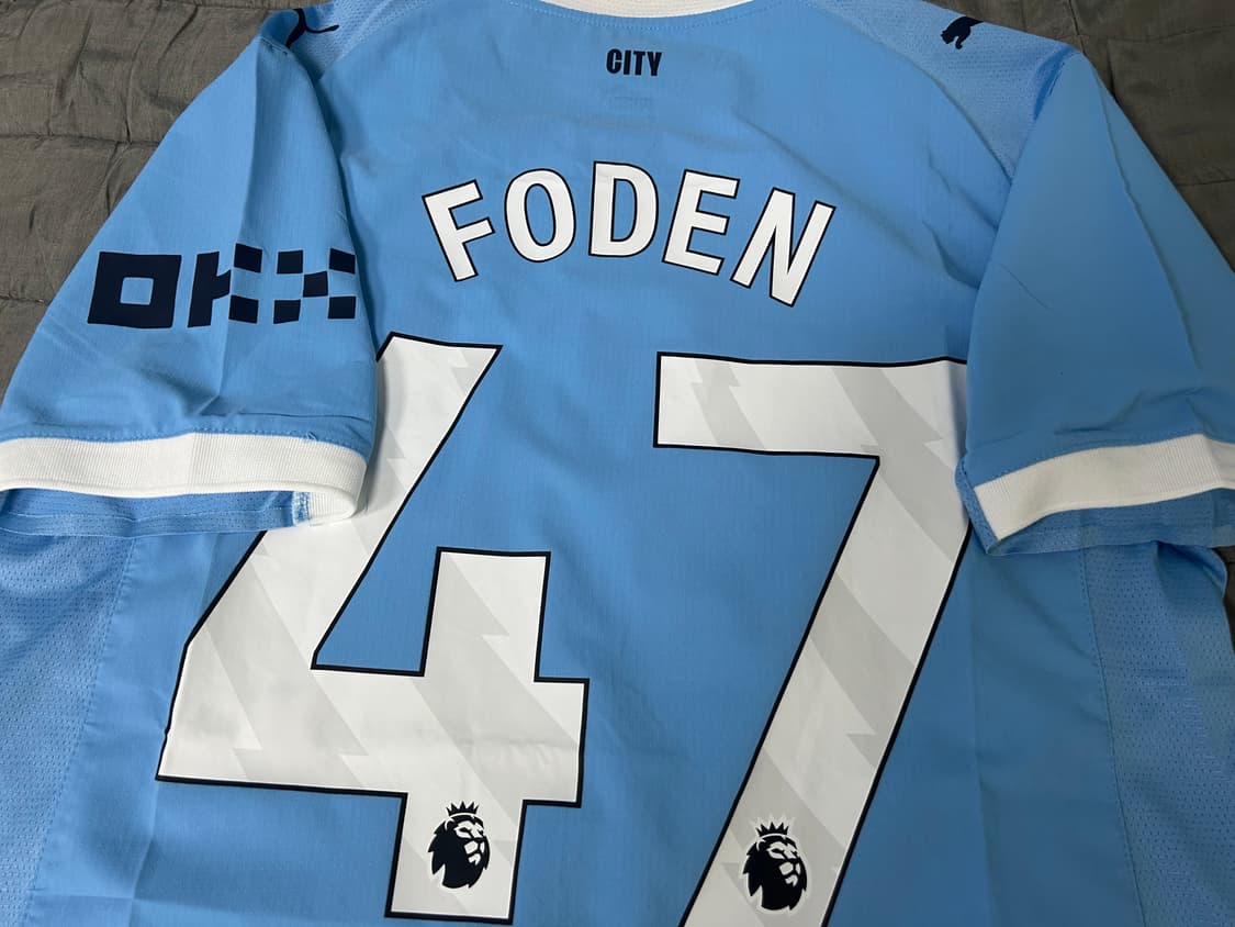 25/26 맨시티 홈 어센틱 유니폼 상품이미지8