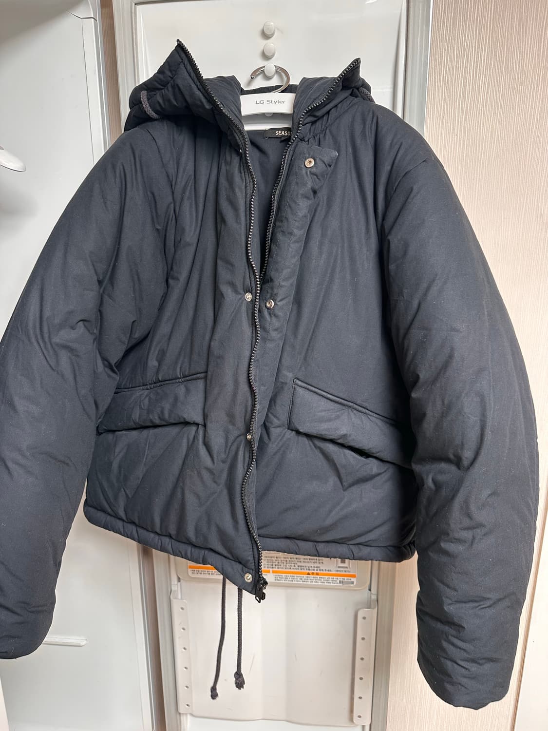 이지 시즌 5 푸퍼 패딩 자켓 잉크 상품이미지1