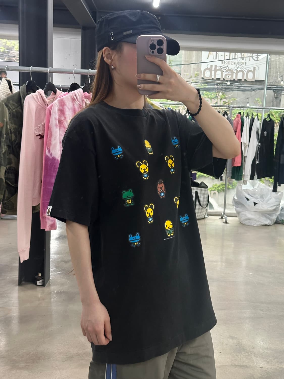 베이프 마일로 사파리 반팔티 상품이미지2