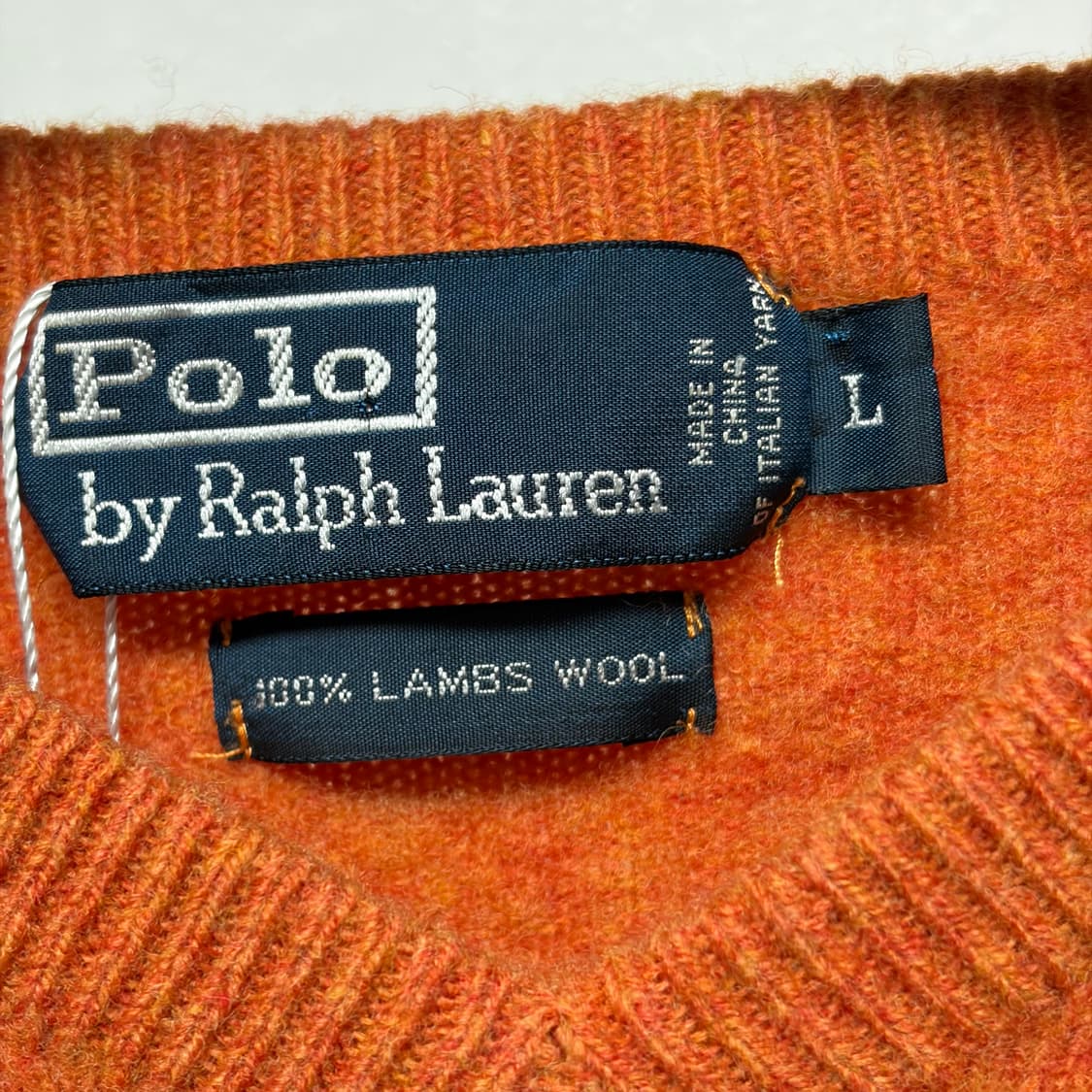 폴로 랄프로렌 램스울 브이넥 니트 2 상품이미지3