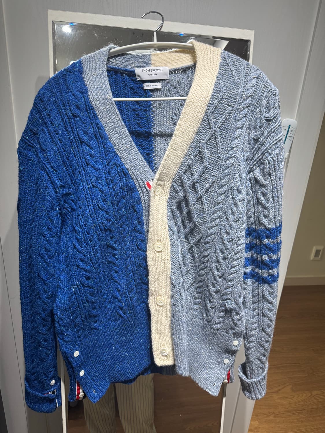 톰브라운 아란케이블 가디건 5사이즈 상품이미지1