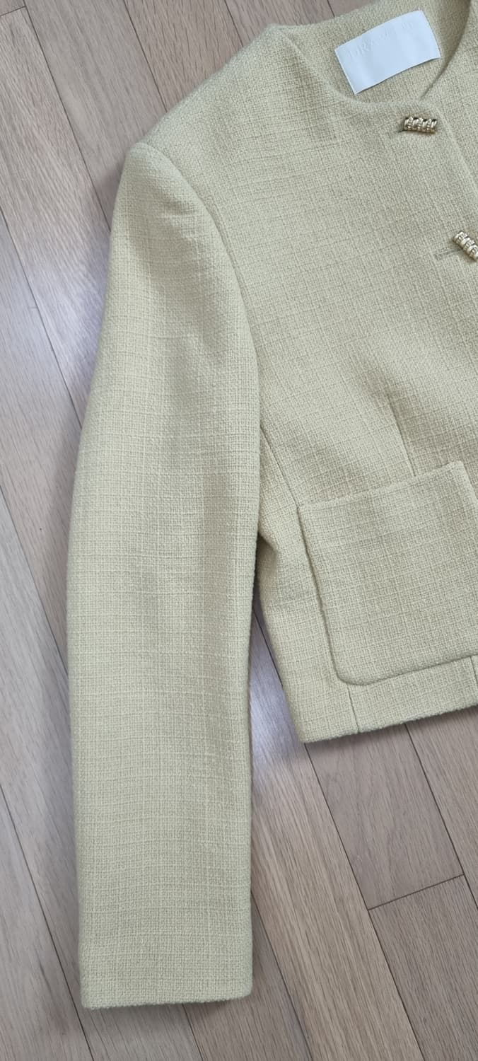 드로우핏 버튼 트위드 자켓 Free _ 여성 상품이미지4