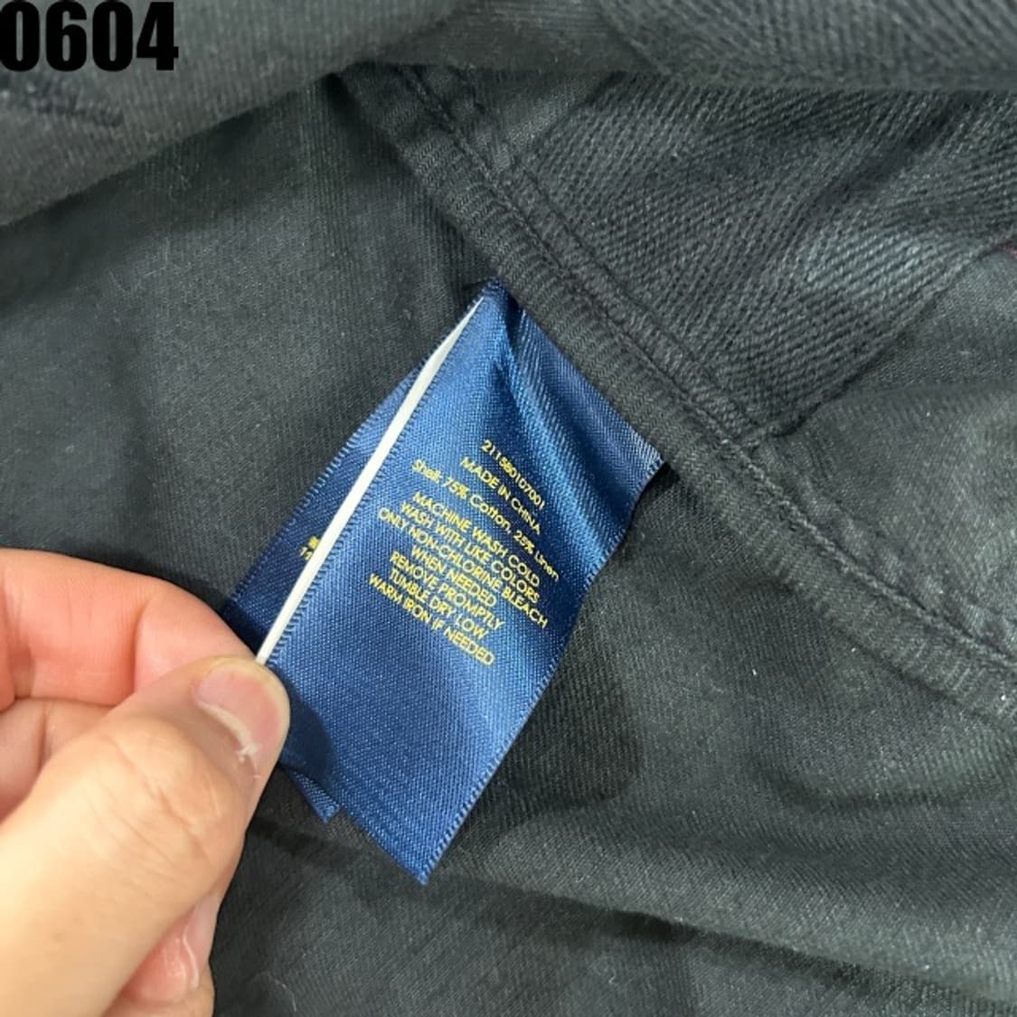 폴로 블랙 자켓 상품이미지3