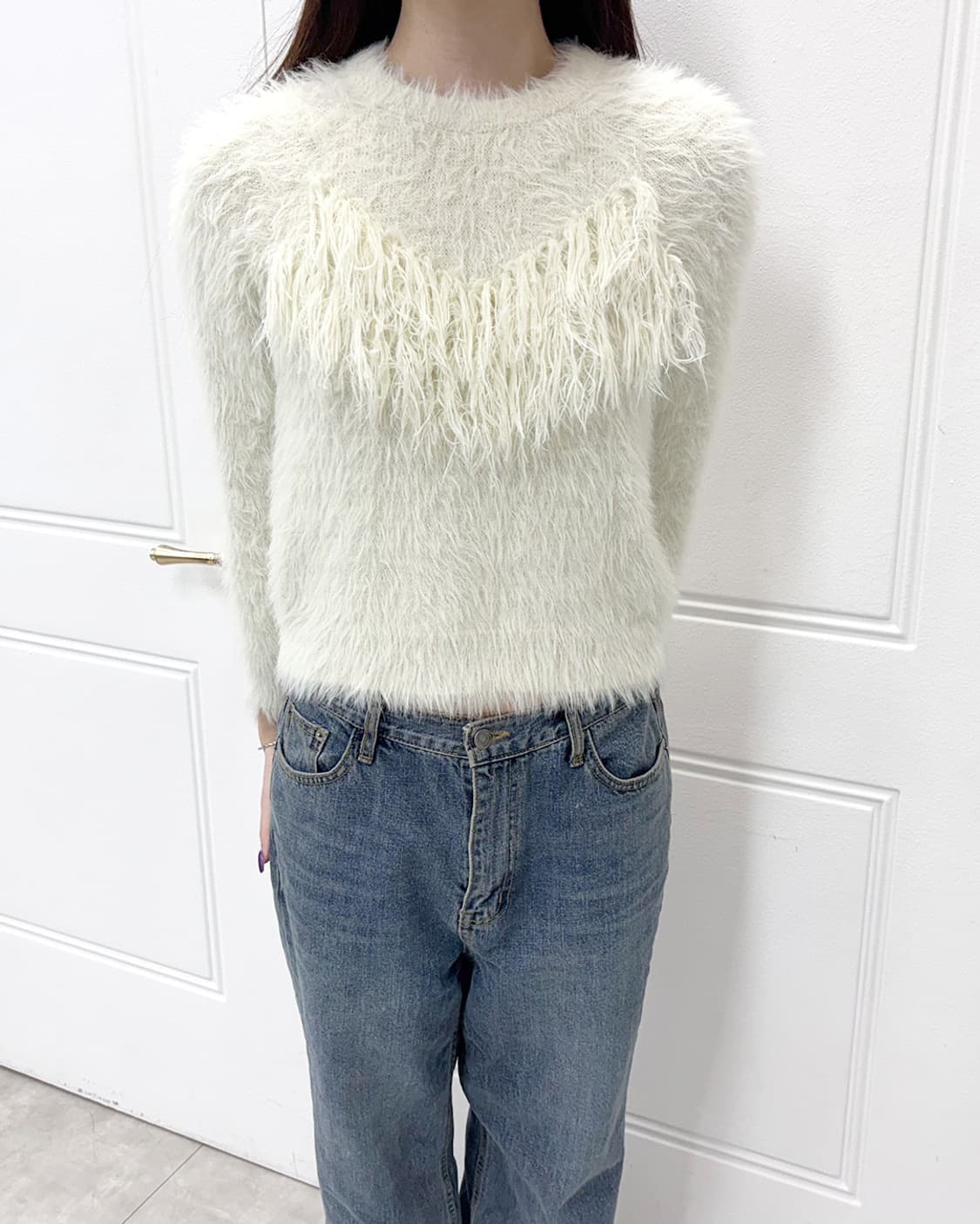 always snowy fluffy pullover 상품이미지1
