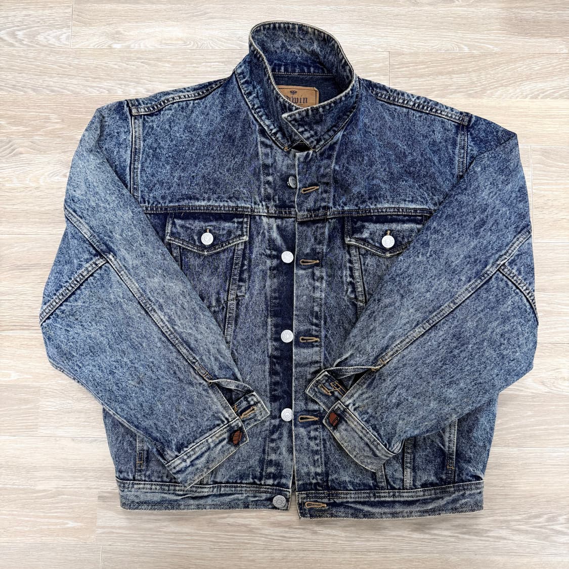 에드윈 데님 자켓 L 청자켓 상품이미지2