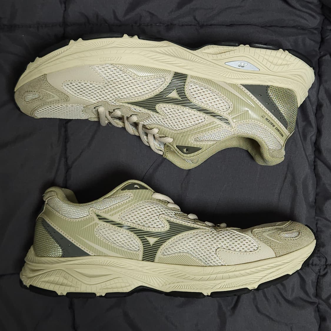 285 ) 미즈노 레이서 S 빈티지 그린 화이트 상품이미지5