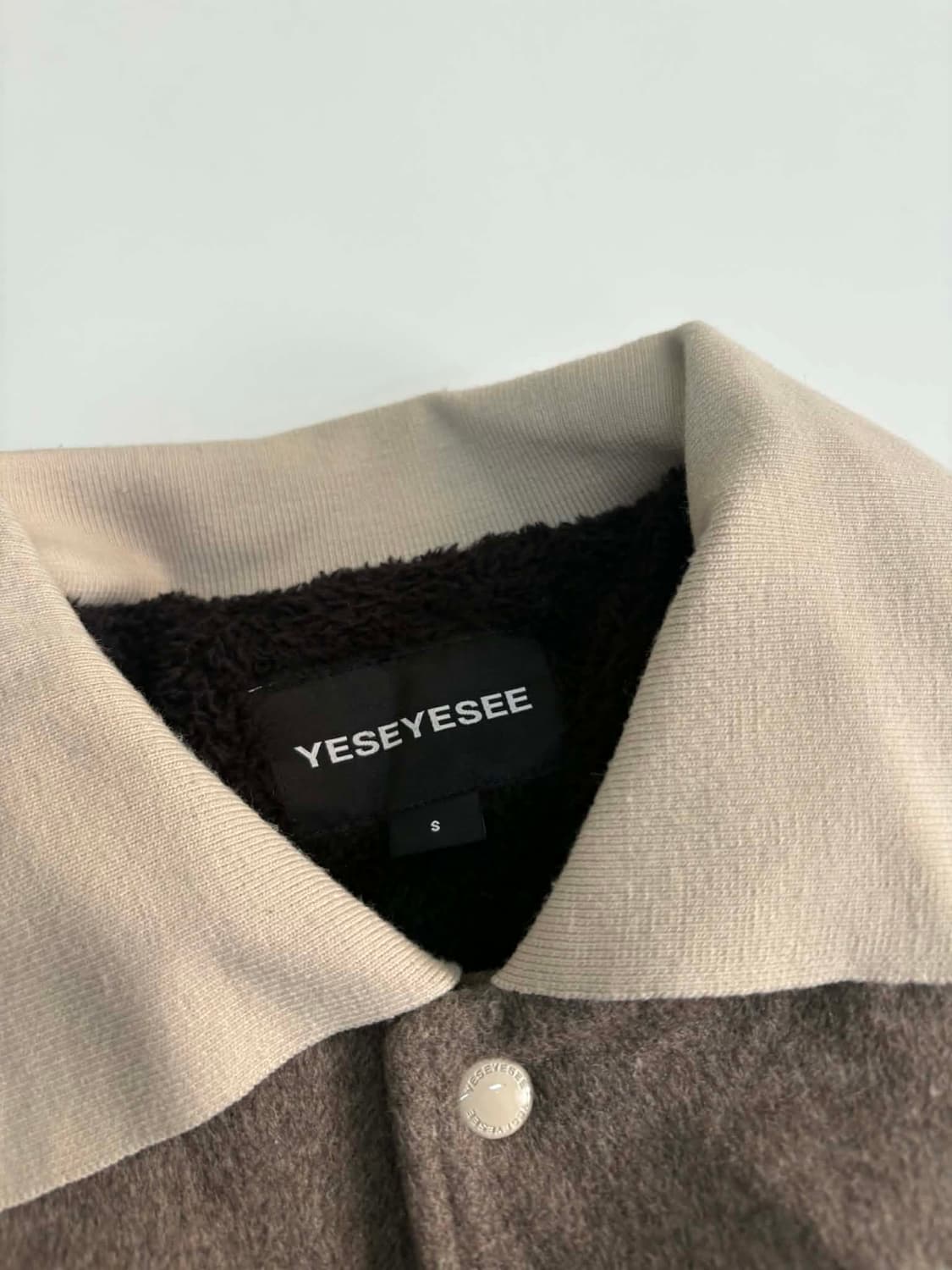 [S] 예스 아이씨 포커 울 바시티 자켓 상품이미지3