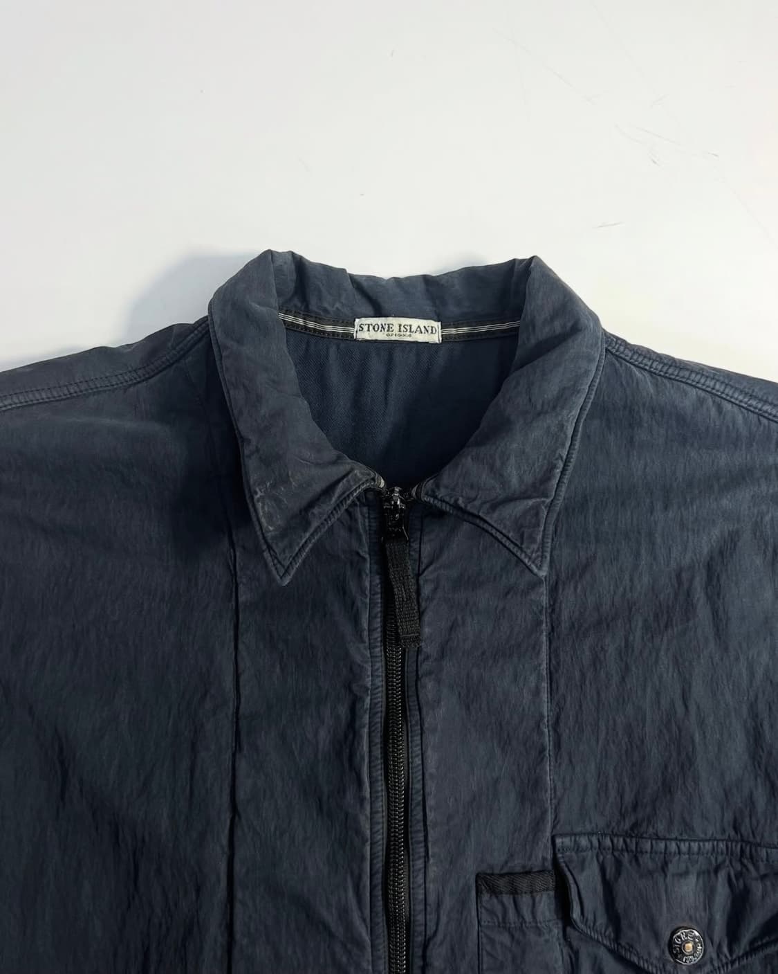 00s Stone Island Garment Dyed Overshirt 상품이미지1