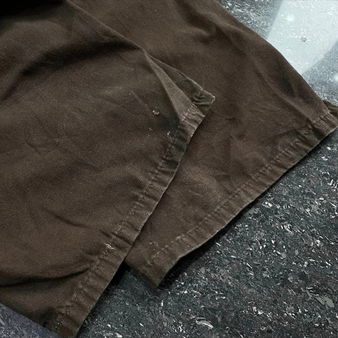 칼하트 OG 카펜터 다크브라운 와이드 워크팬츠 상품이미지7