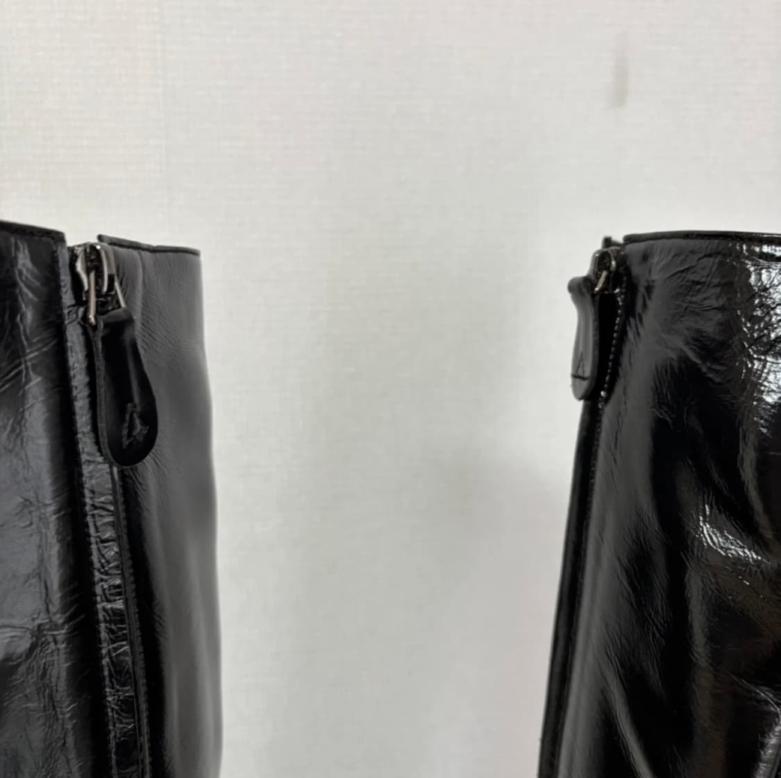 레이첼콕스 블랙 롱부츠 유광 Sevita 225mm 상품이미지6