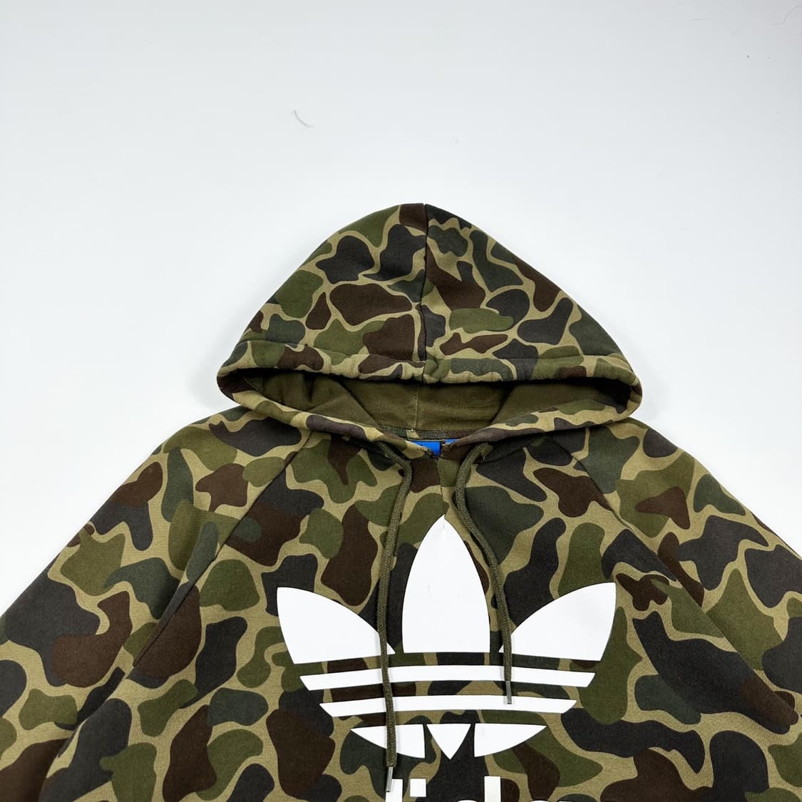 아디다스 트레포일 카모 밀리터리 후드티 (M) 상품이미지1