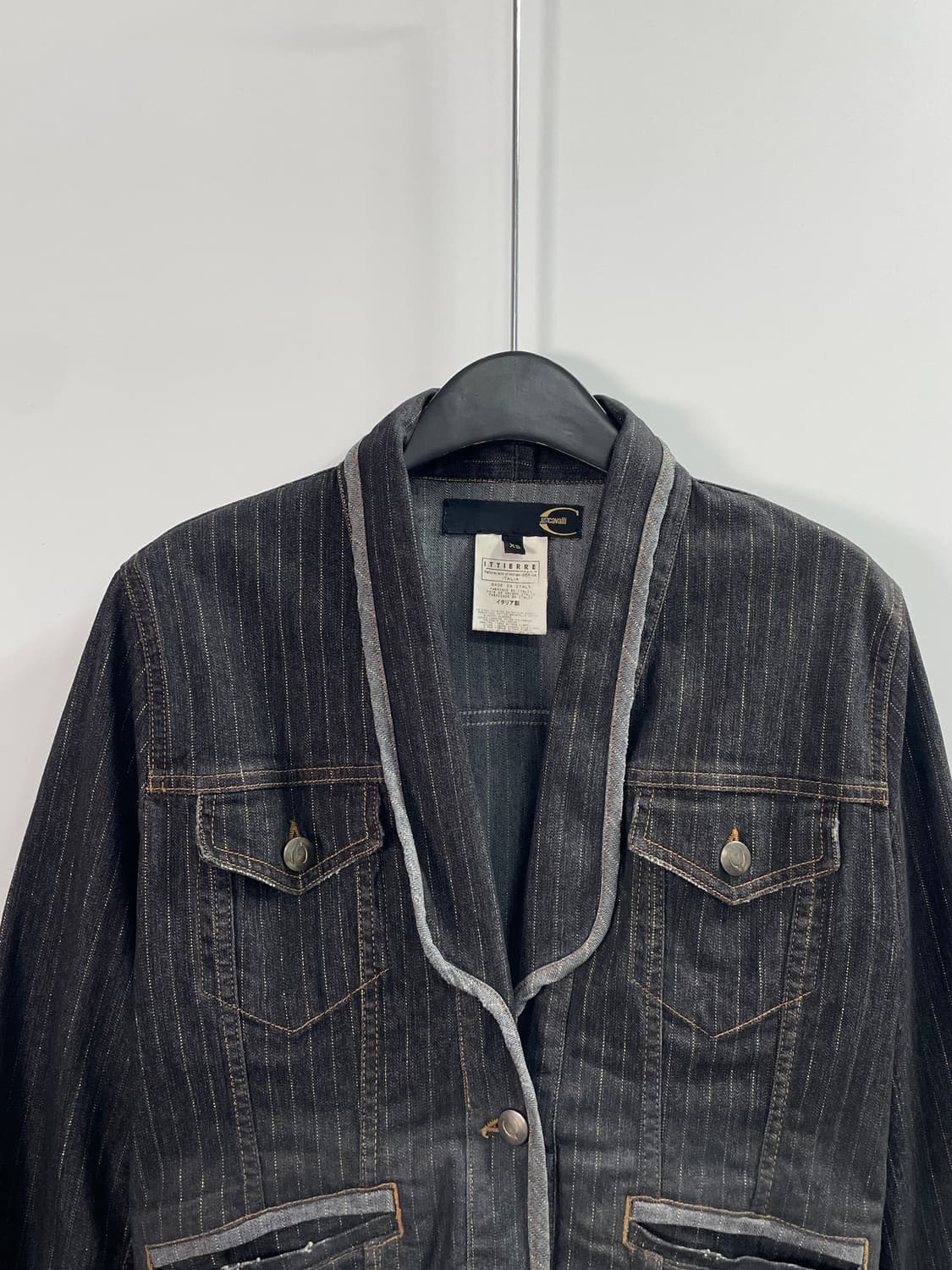 저스트 카발리 우먼스 데님 블레이저 자켓 (on.698) 상품이미지2