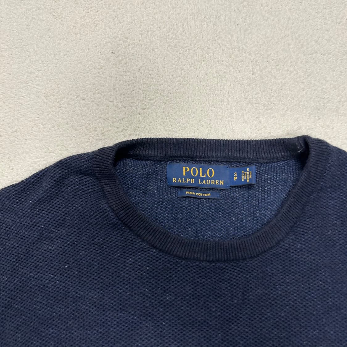Polo navy knit  상품이미지6