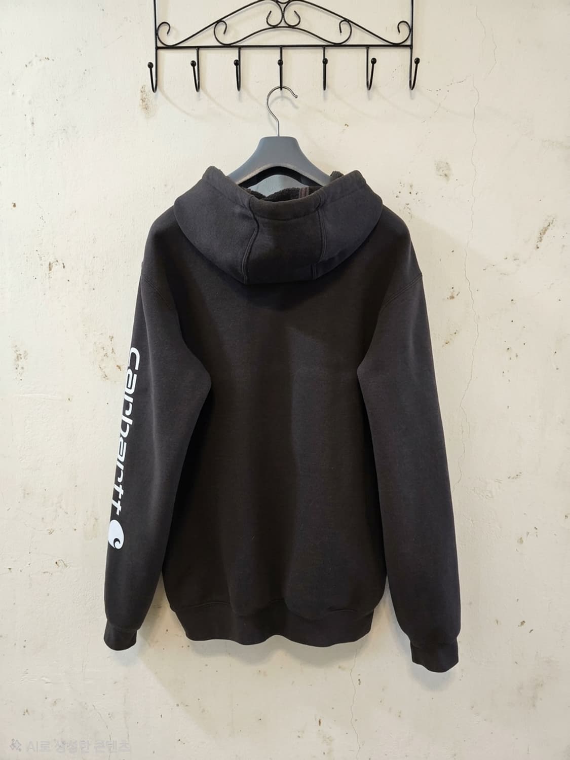 칼하트 오리지날핏 브라운 후드티 S 상품이미지2