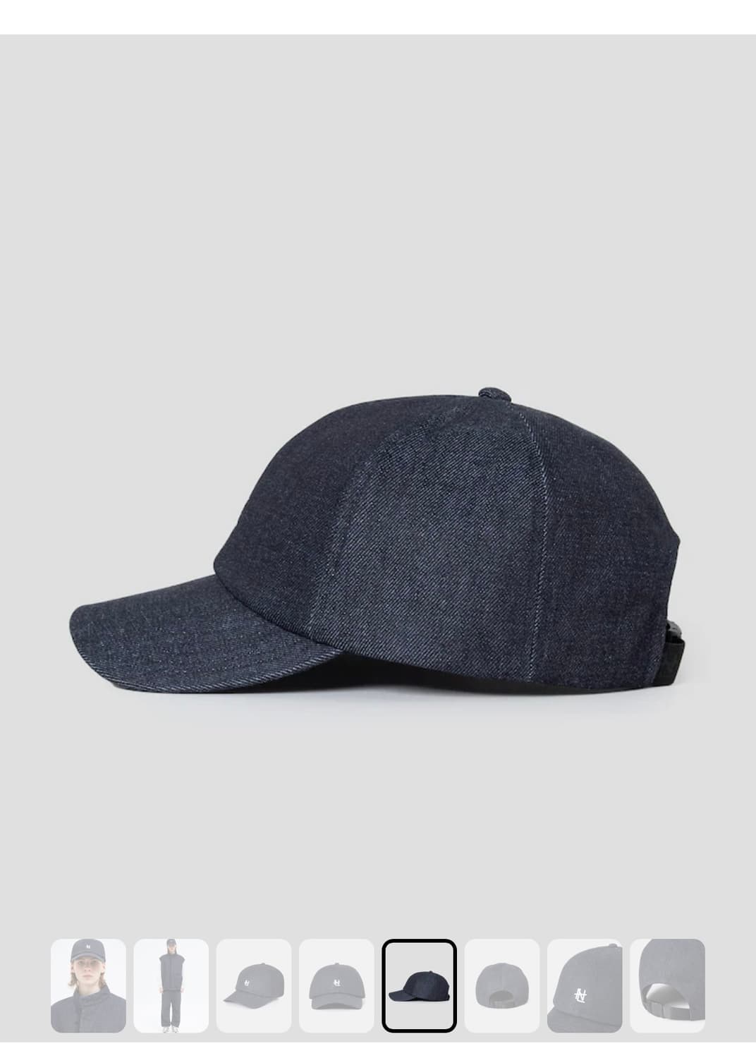 나나미카 [EXCLUSIVE] Cap - Navy 상품이미지5
