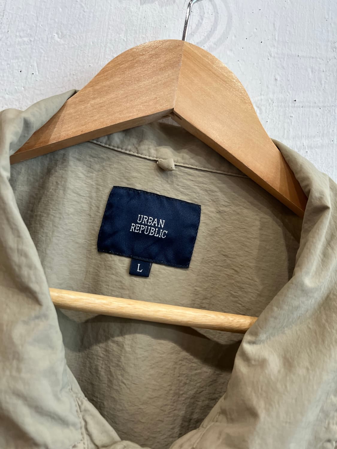 URBAN REPUBLIC 나일론 사파리 자켓 L 상품이미지7