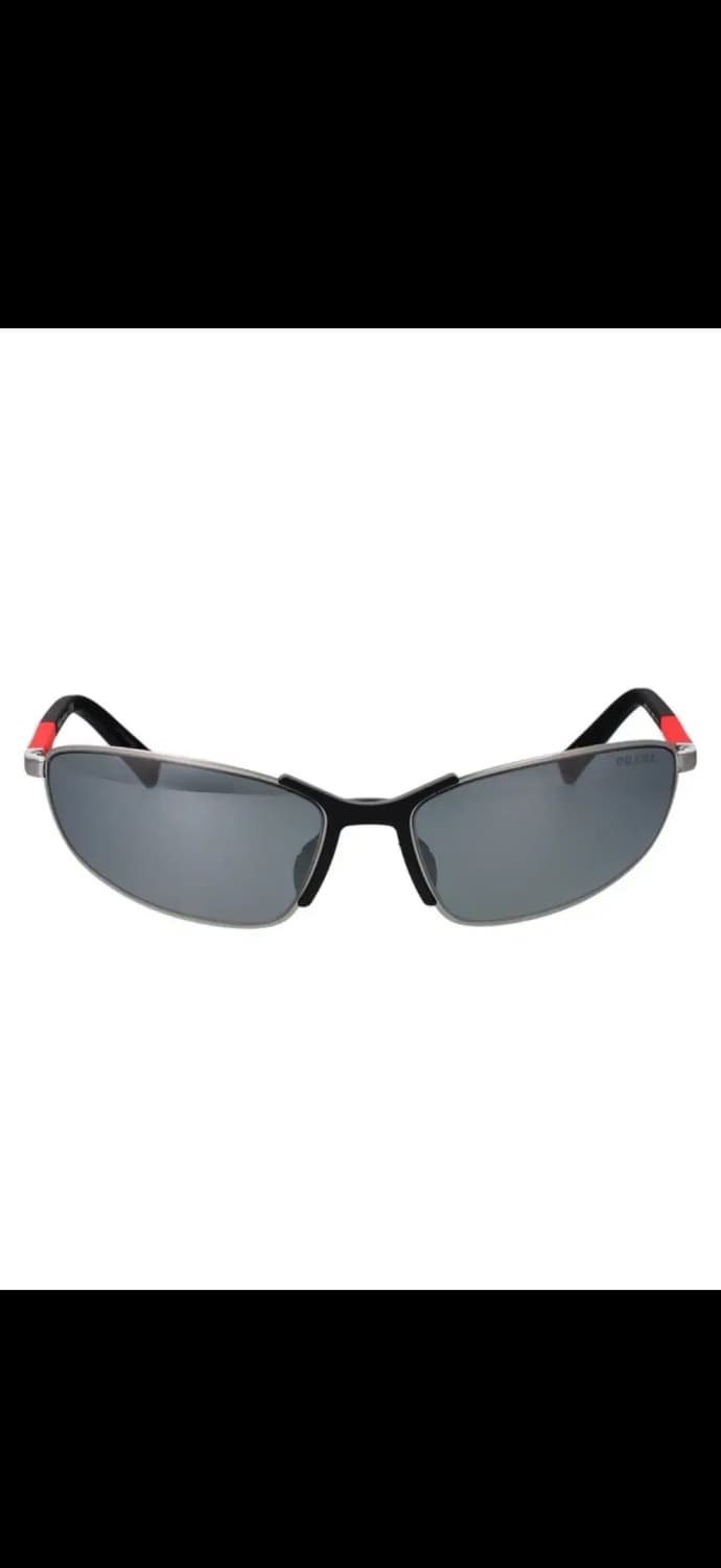 프라다 로고 템플 선글라스60 블랙 상품이미지4