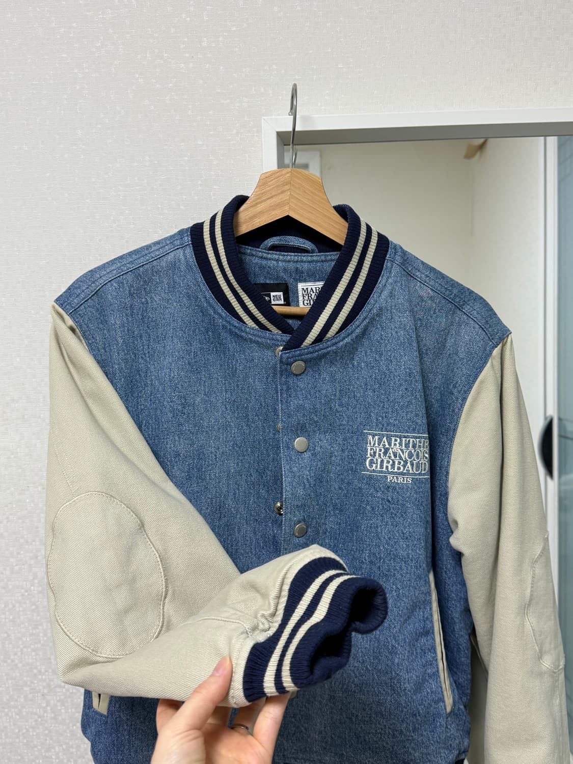 마리떼 프랑소와 저버 데님 바시티 재킷 상품이미지6
