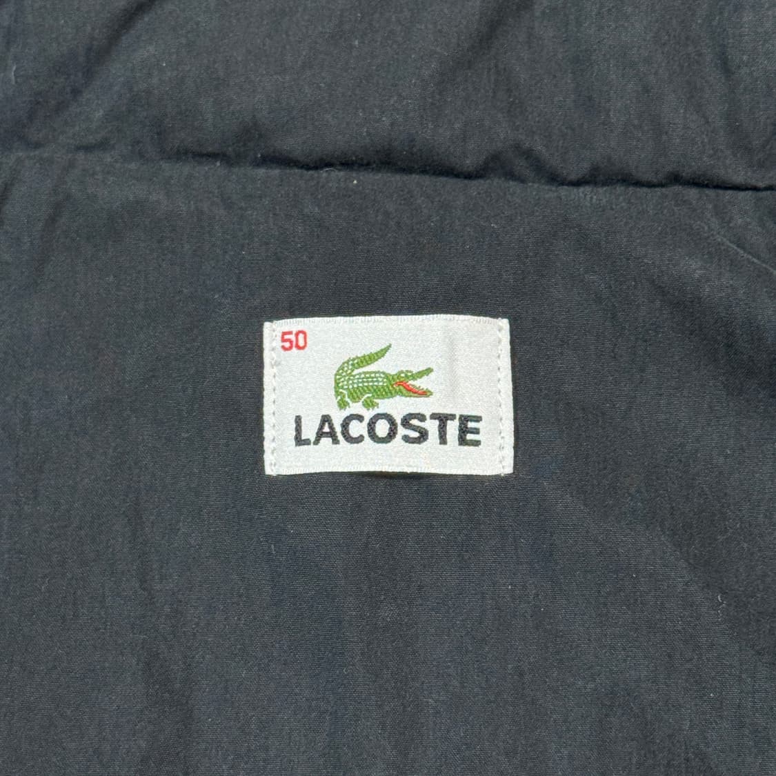 L) 라코스테 블랙 코튼 자켓 상품이미지7