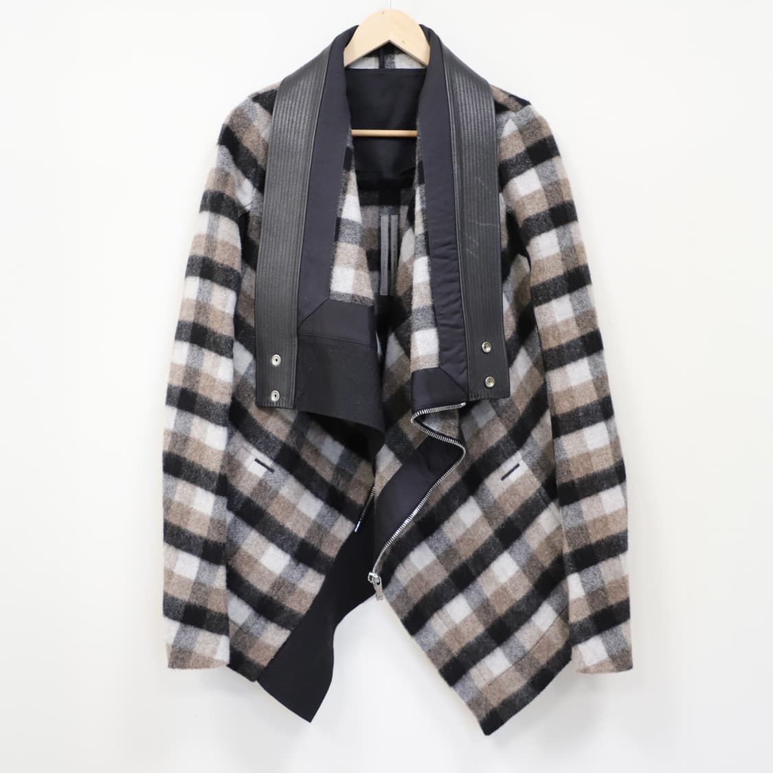 40 / Rick Owens 릭오웬스 익스플로드 체크 자켓 상품이미지1