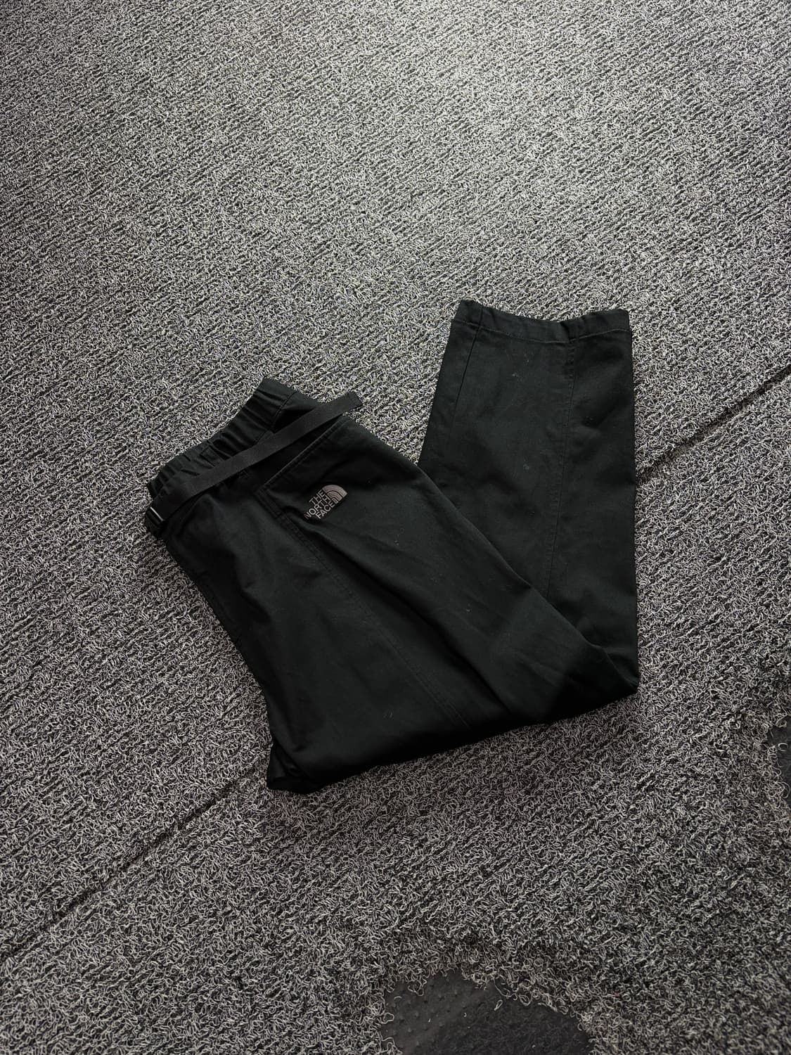 노스페이스 웨빙 벨티드 테크니컬 팬츠 블랙 4525 상품이미지1
