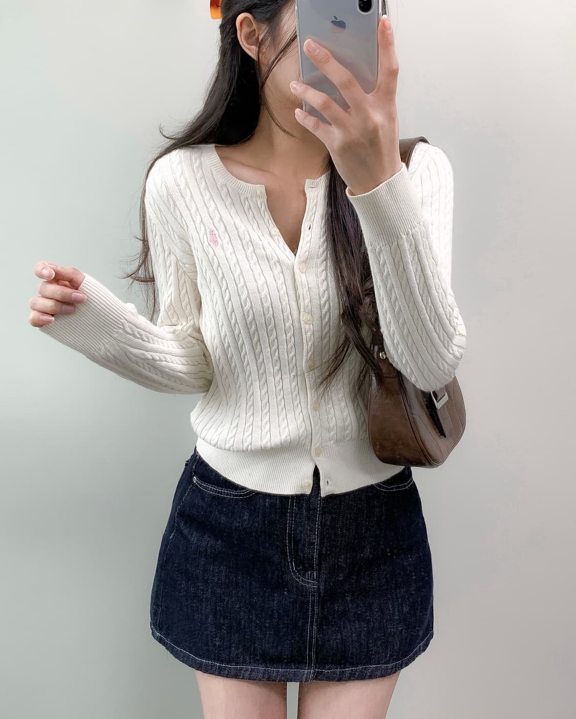 폴로 가디건 상품이미지1