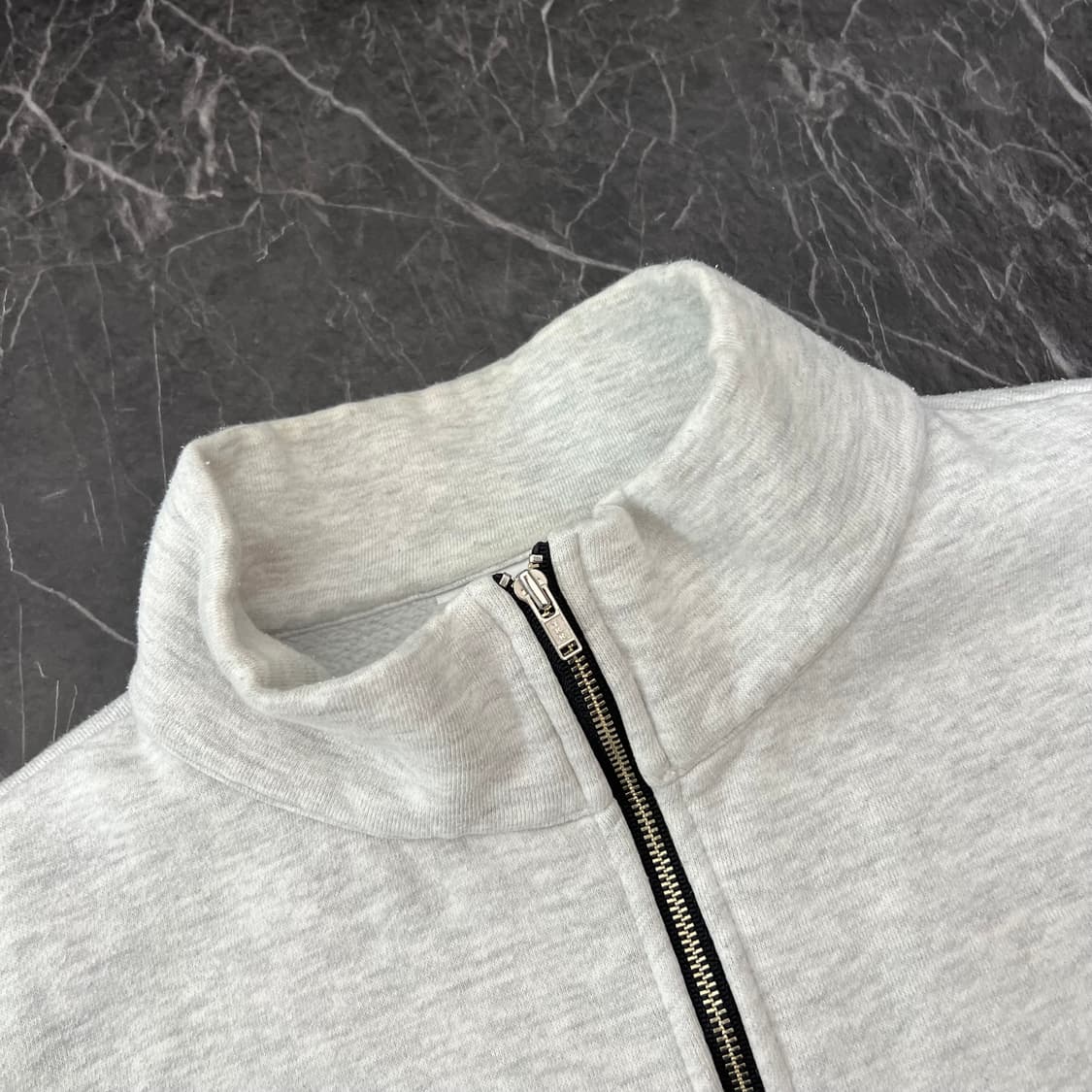 아이앱 스튜디오 하프 집업 라이트 그레이 상품이미지8