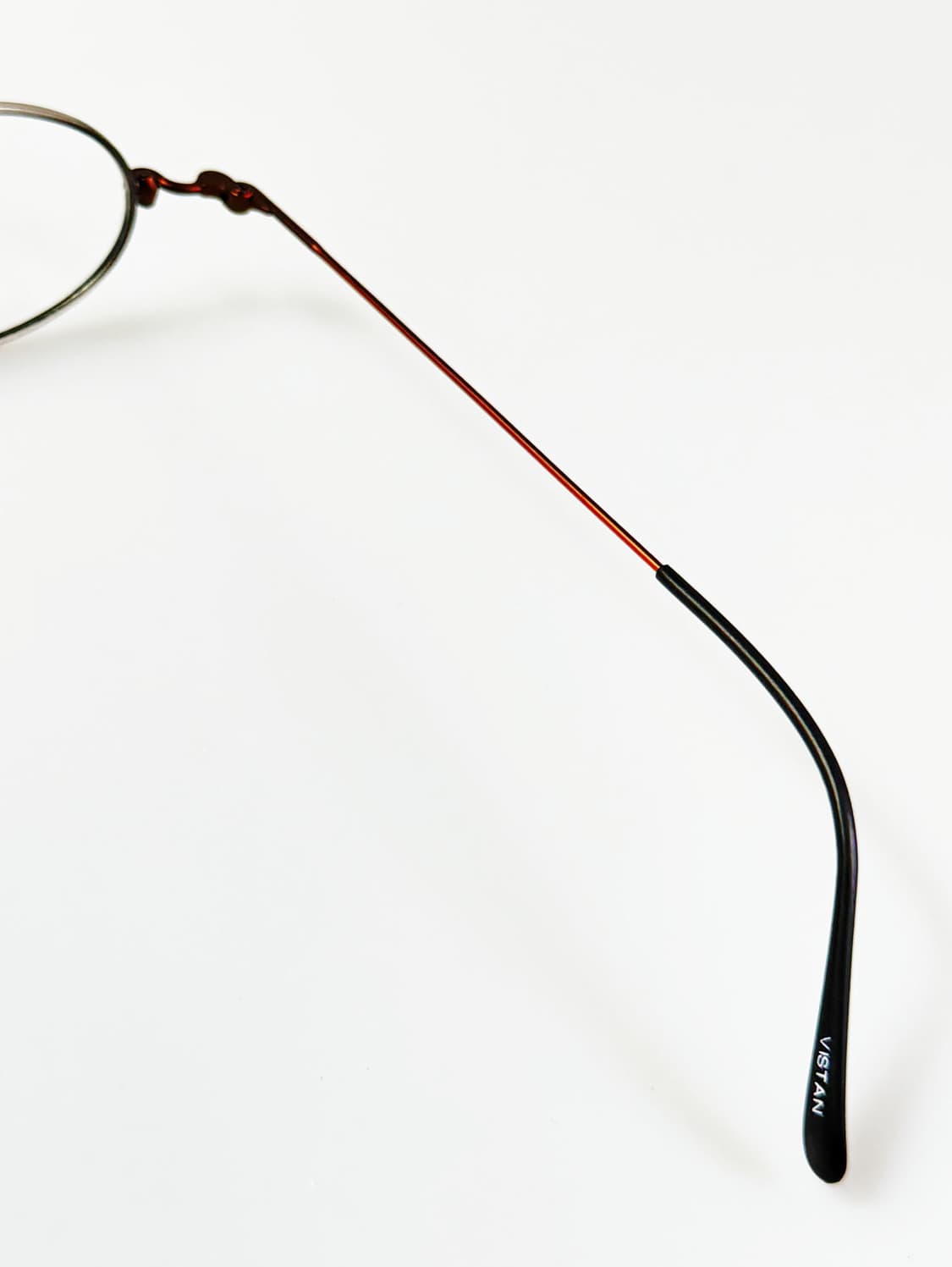 90s VISTAN 투톤 슬림 오벌 와이어 빈티지 안경 상품이미지6