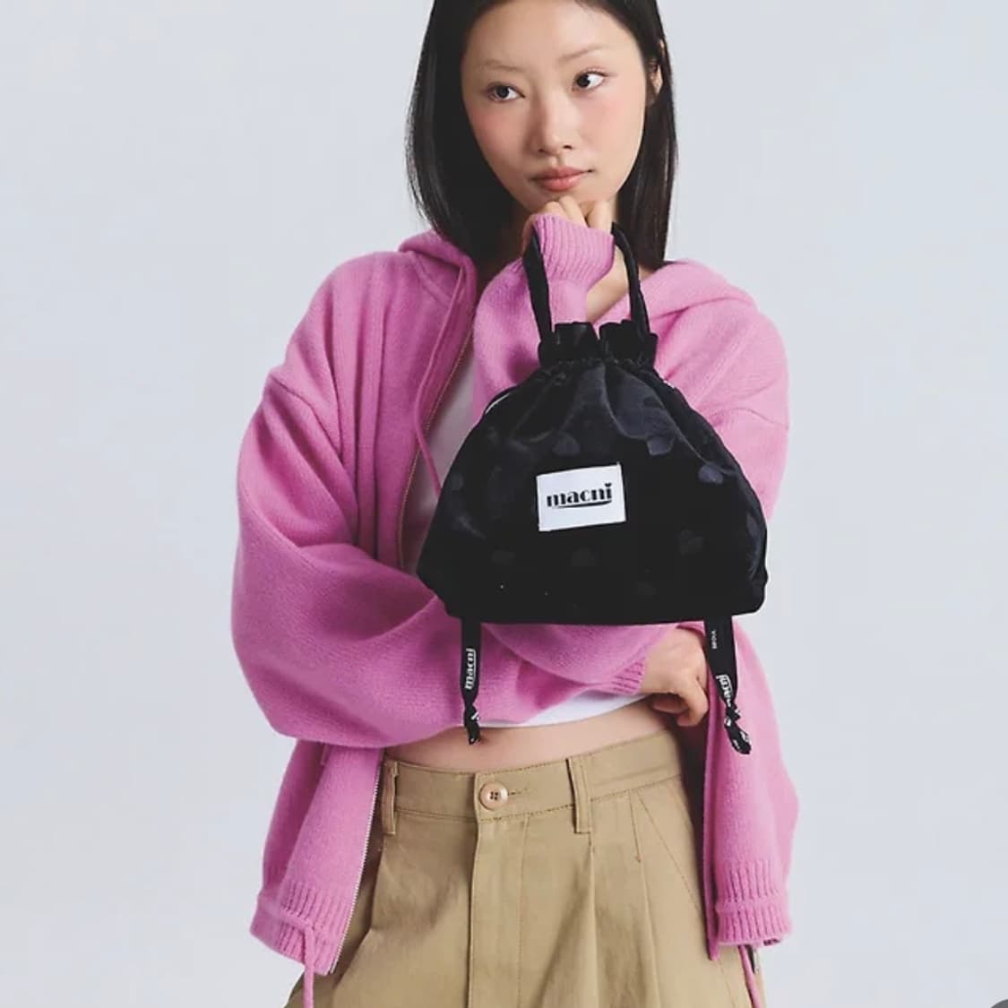 새상품 마크니 스트링 파우치백 상품이미지2