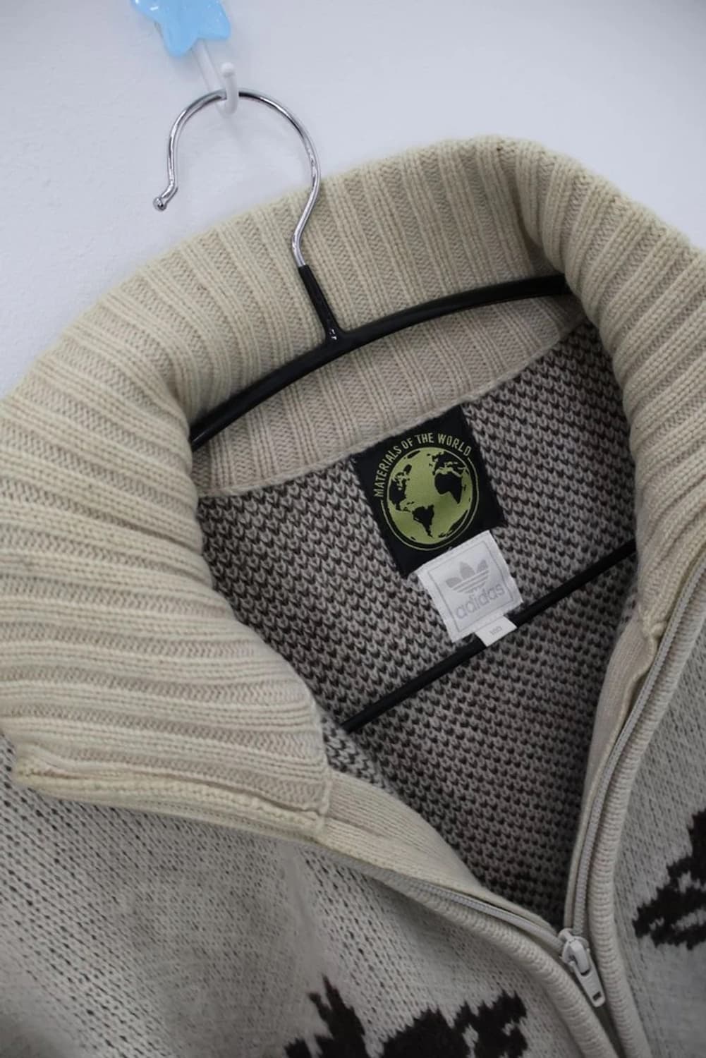 Adidas Maple Leaf Zip Knit Cardigan 상품이미지6