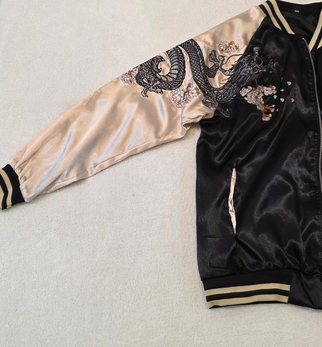 용 자수 빈티지 져지&잠바 상품이미지5