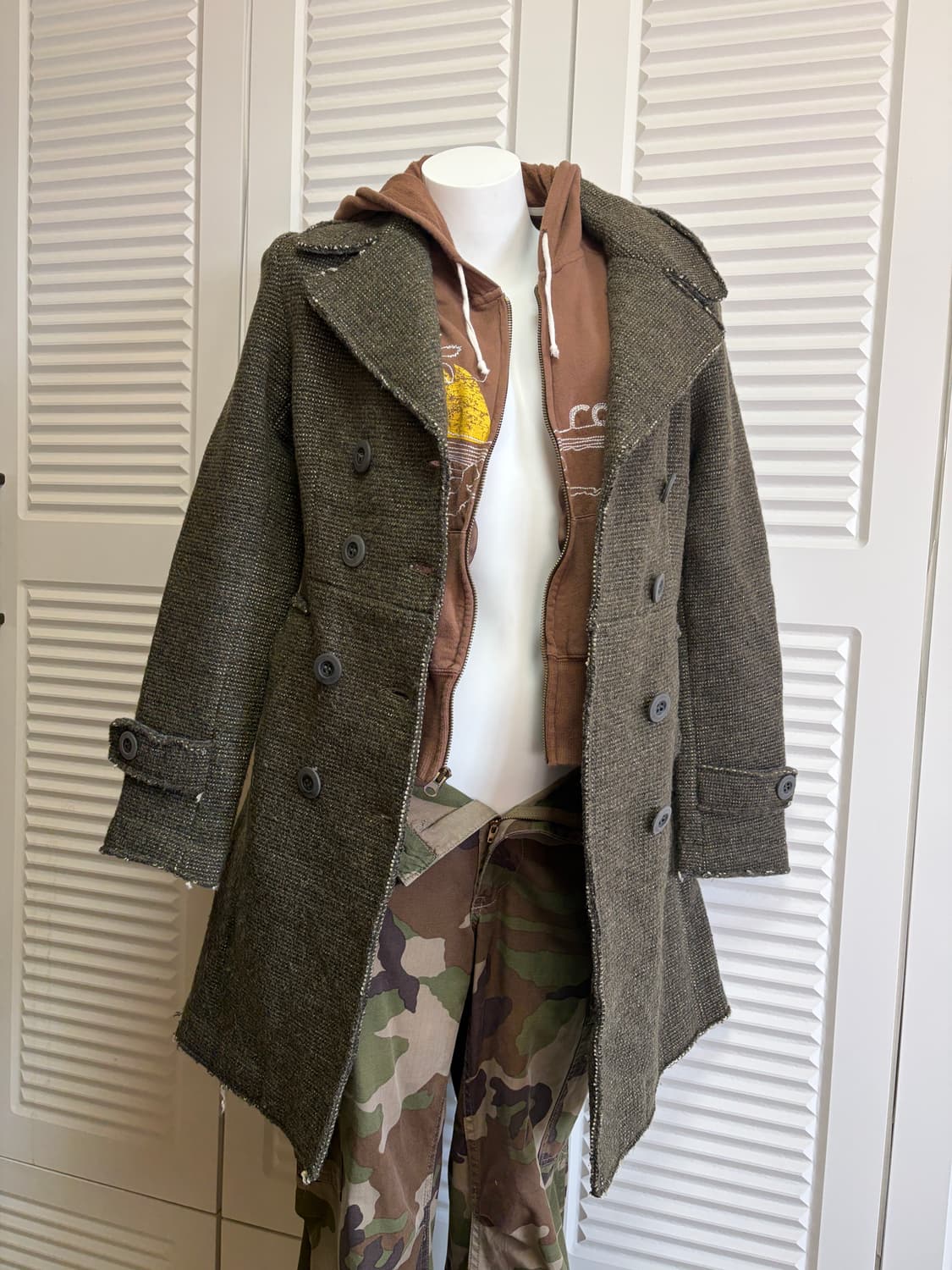 FUTURUM Wool Trench Coat made in Italy 상품이미지2