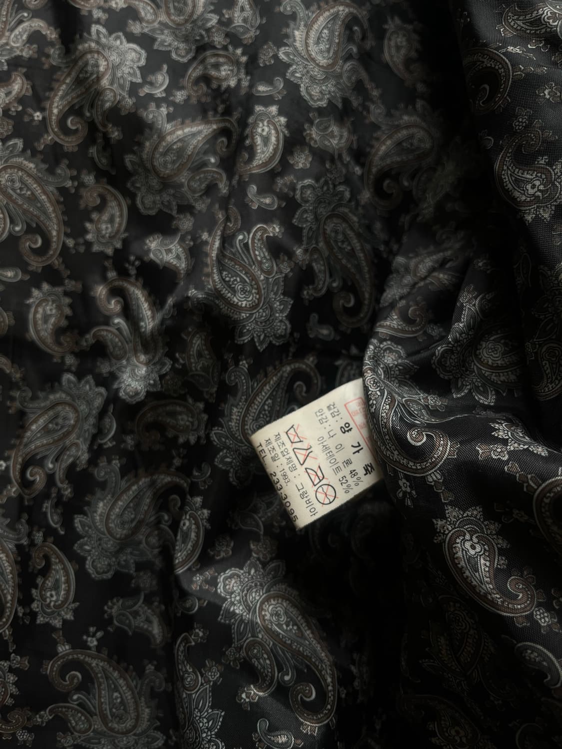 1990s Real Lambskin Leather Bomber JK 상품이미지9