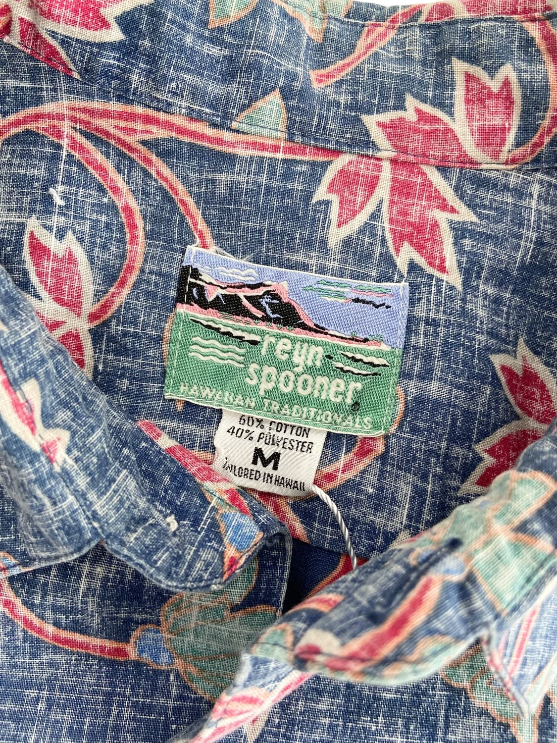 8-90's 레인스푸너 하와이안 셔츠 상품이미지6