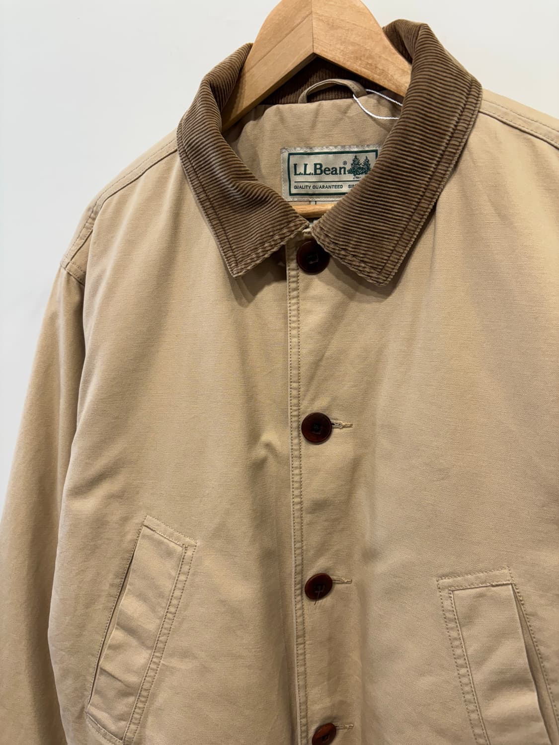 L.L.Bean 엘엘빈 사파리 자켓 베이지 신슐레이트 (경패딩) 상품이미지4