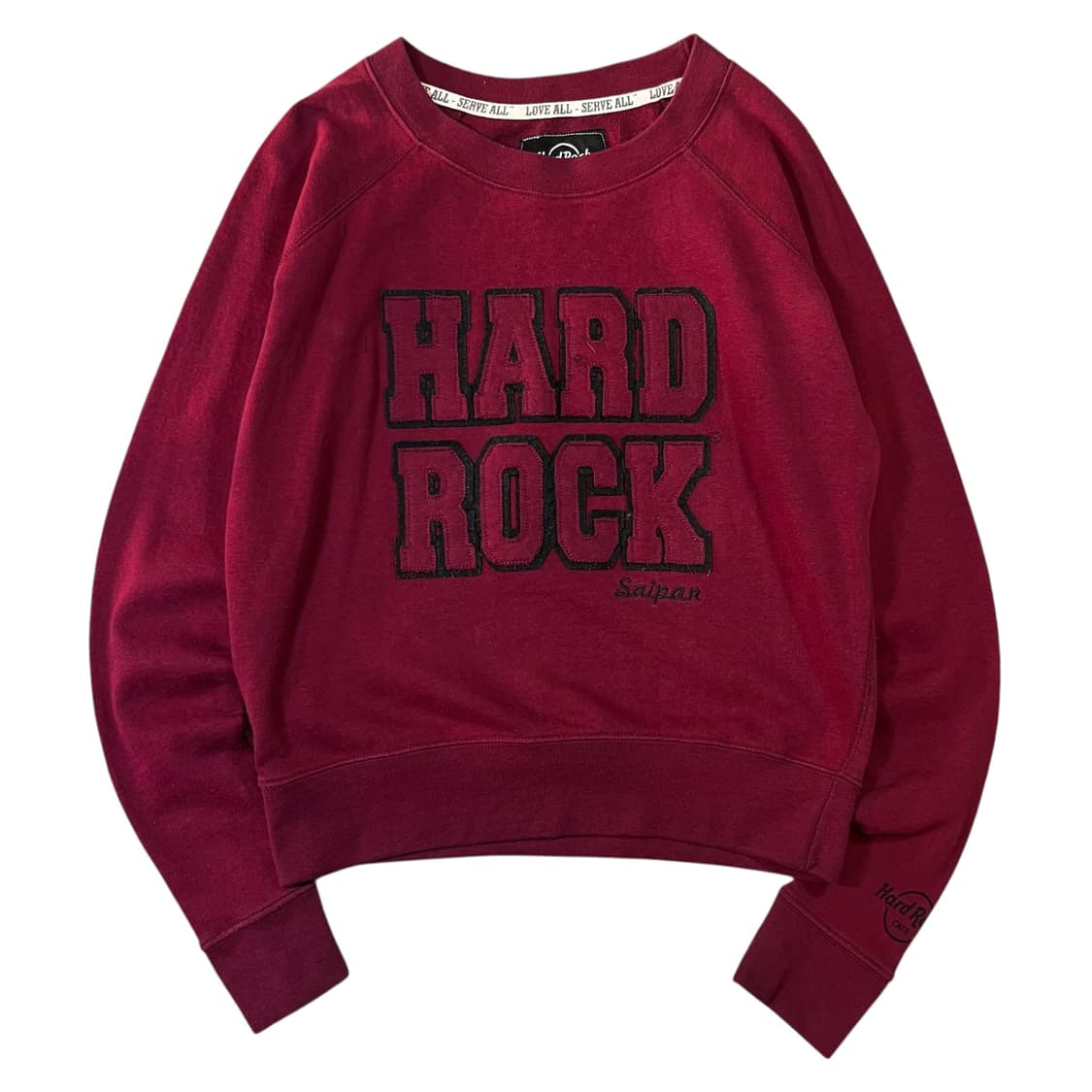 하드락 카페 빅로고 우먼 맨투맨 상품이미지1