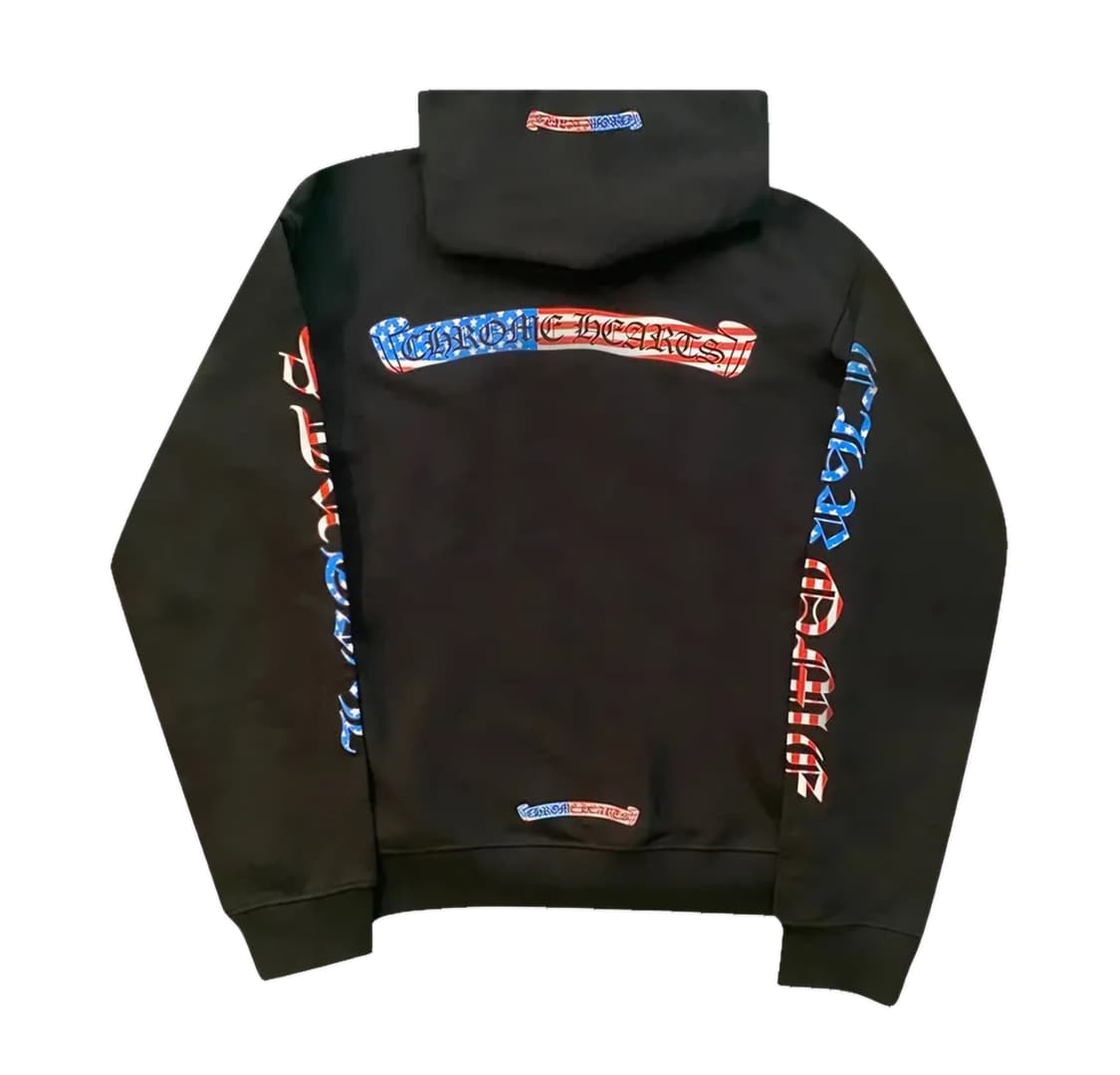 XL 크롬하츠 아메리카 성조기 매티보이 후드티 상품이미지6