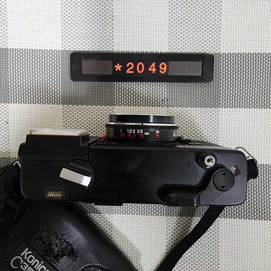 코니카 C 35 EF 필름카메라 케이스포함 상품이미지2