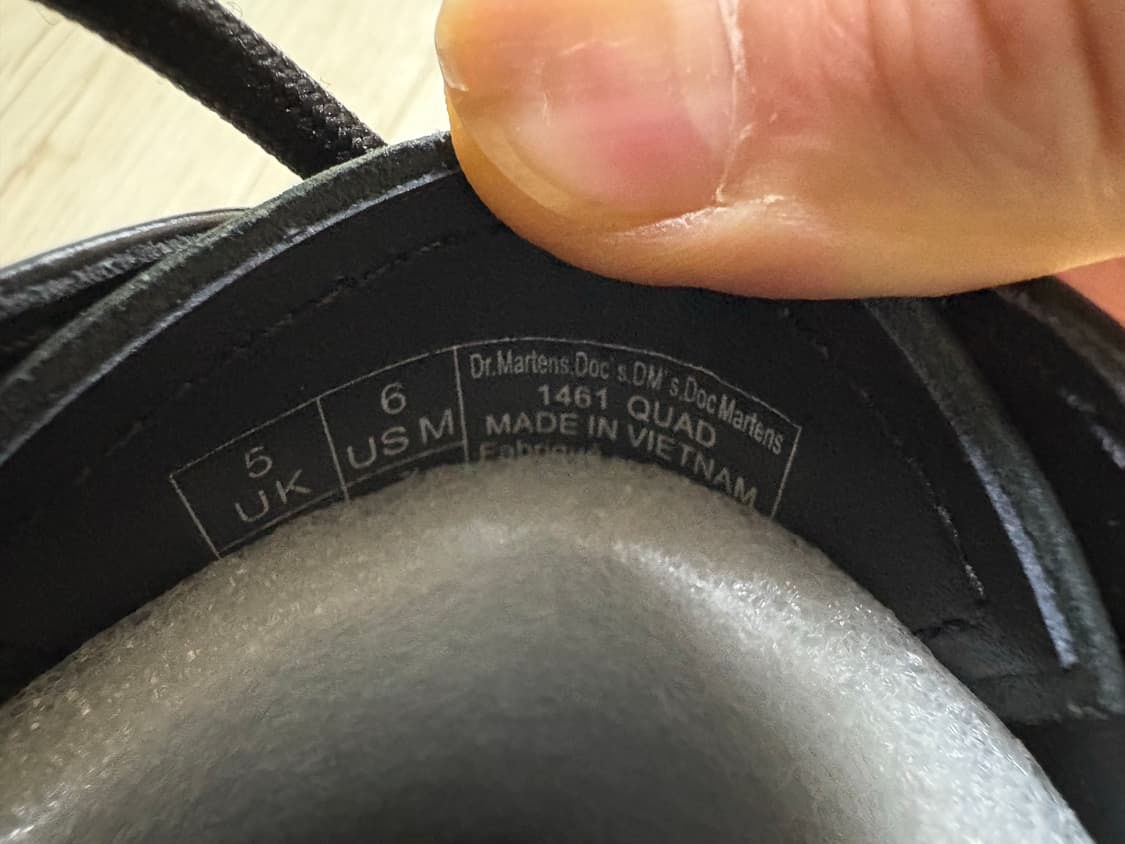 닥터마틴 1461 3홀 쿼드 240 상품이미지7