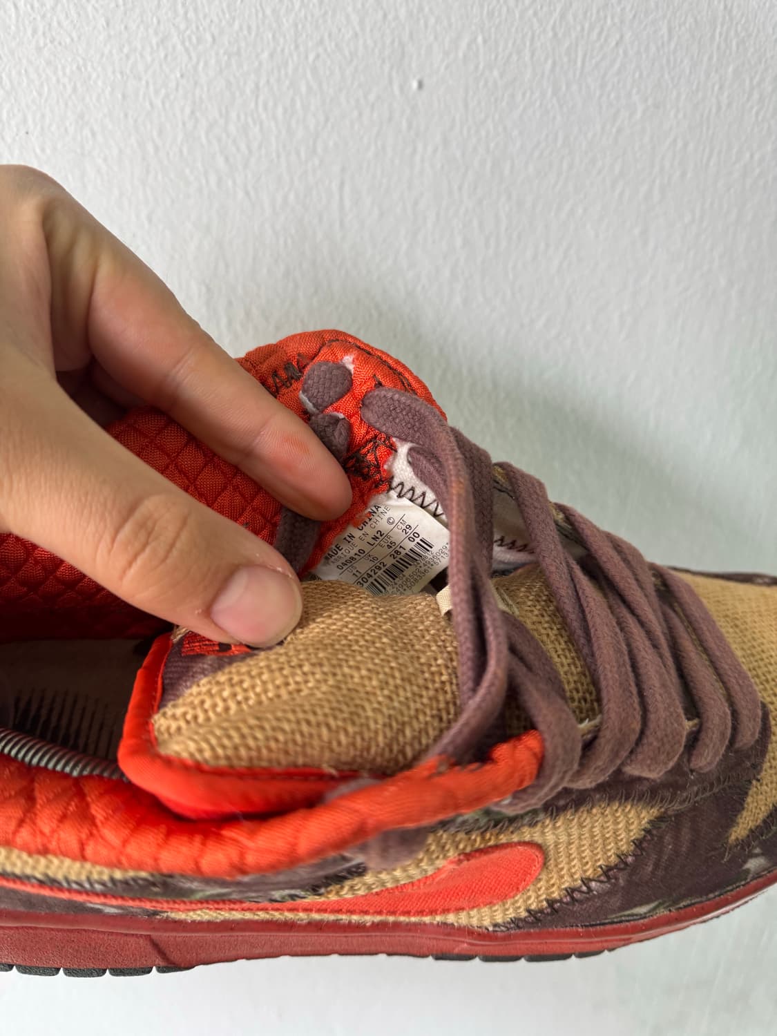 Rare 2004 나이키 덩크 로우 리즈 포브스 헌터 상품이미지8