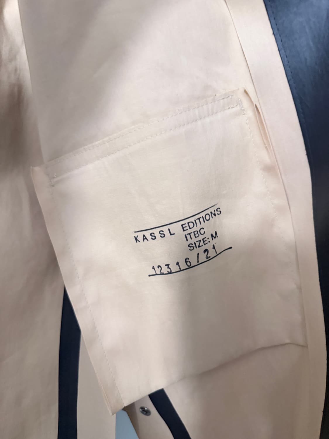 KASSL Editions 카슬 에디션 트렌치 코트 M 상품이미지10
